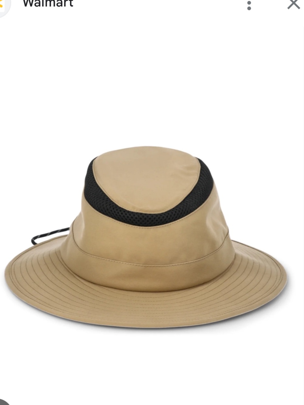 NWT! Ozark Trail Unisex Outdoor Floatable Adjustable S/M Explorer Tan Sun Hat